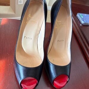 Woman’s high heels